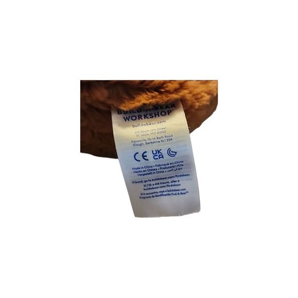 Build-A-Bear Workshop PJ MASKS Brown Teddy Bear Cub Plush BAB 16” Sound - Picture 4 of 4